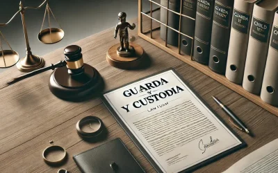 La guarda y custodia en un proceso de divorcio