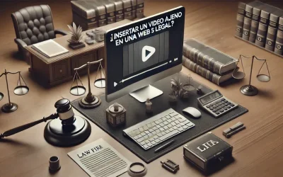 Insertar un vídeo ajeno en una Web es legal