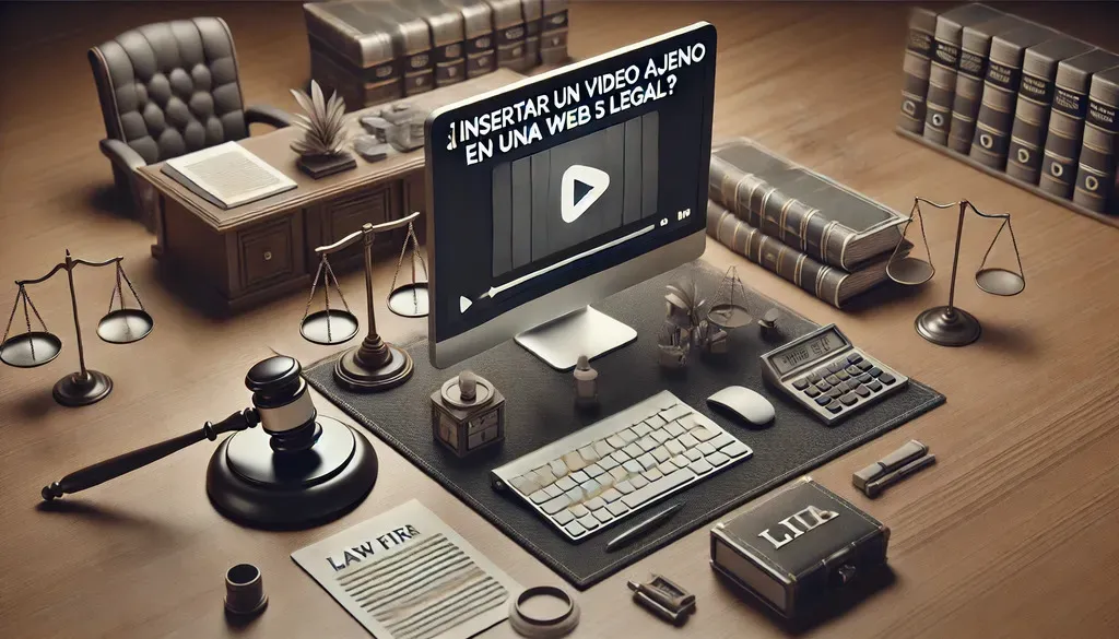 Insertar un vídeo ajeno en una Web es legal