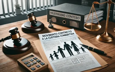 El movimiento contrario a la custodia compartida