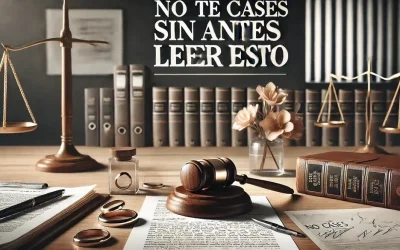 ¡No te cases sin leer esto antes!